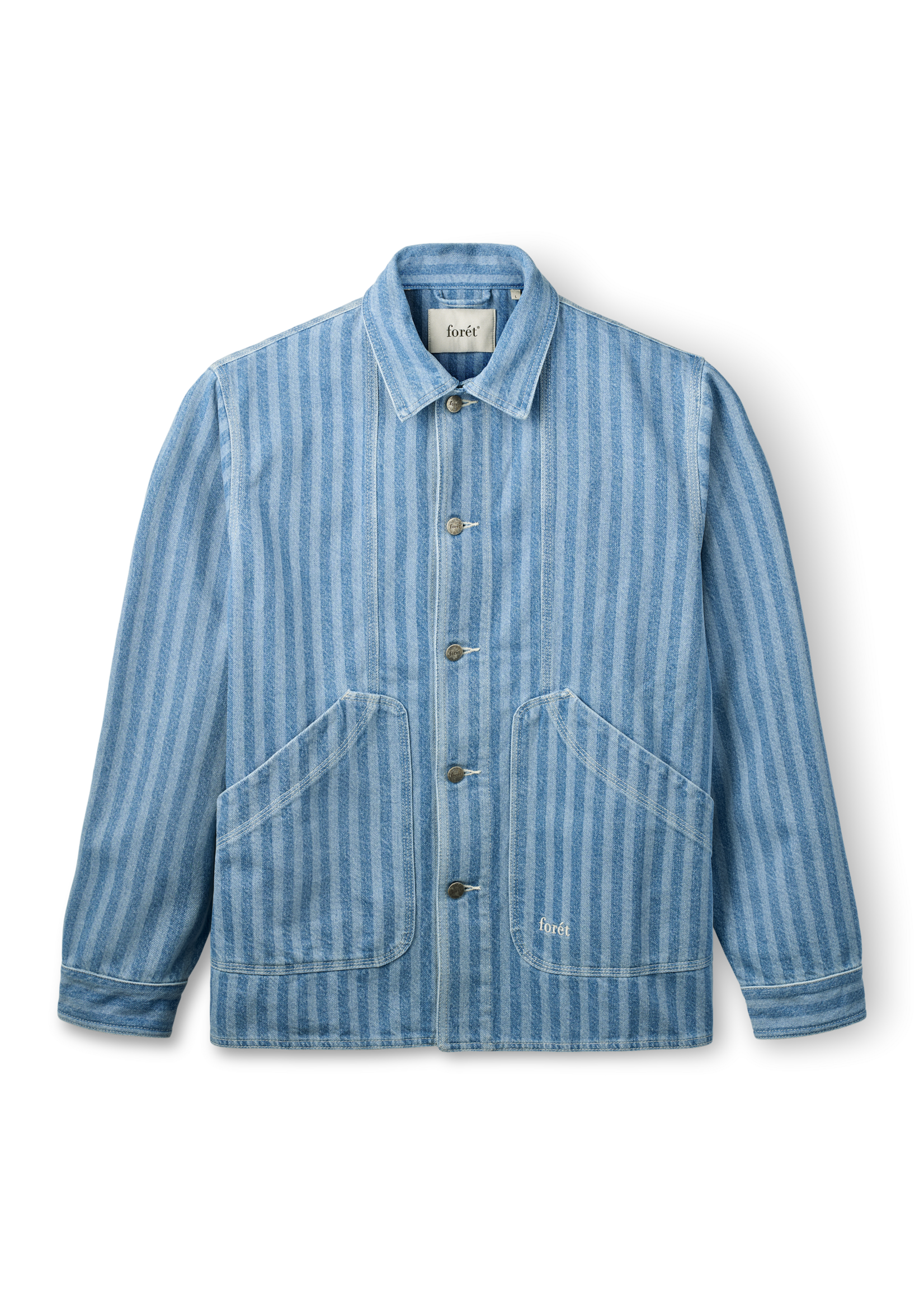 Forét Berry Denim Overshirt