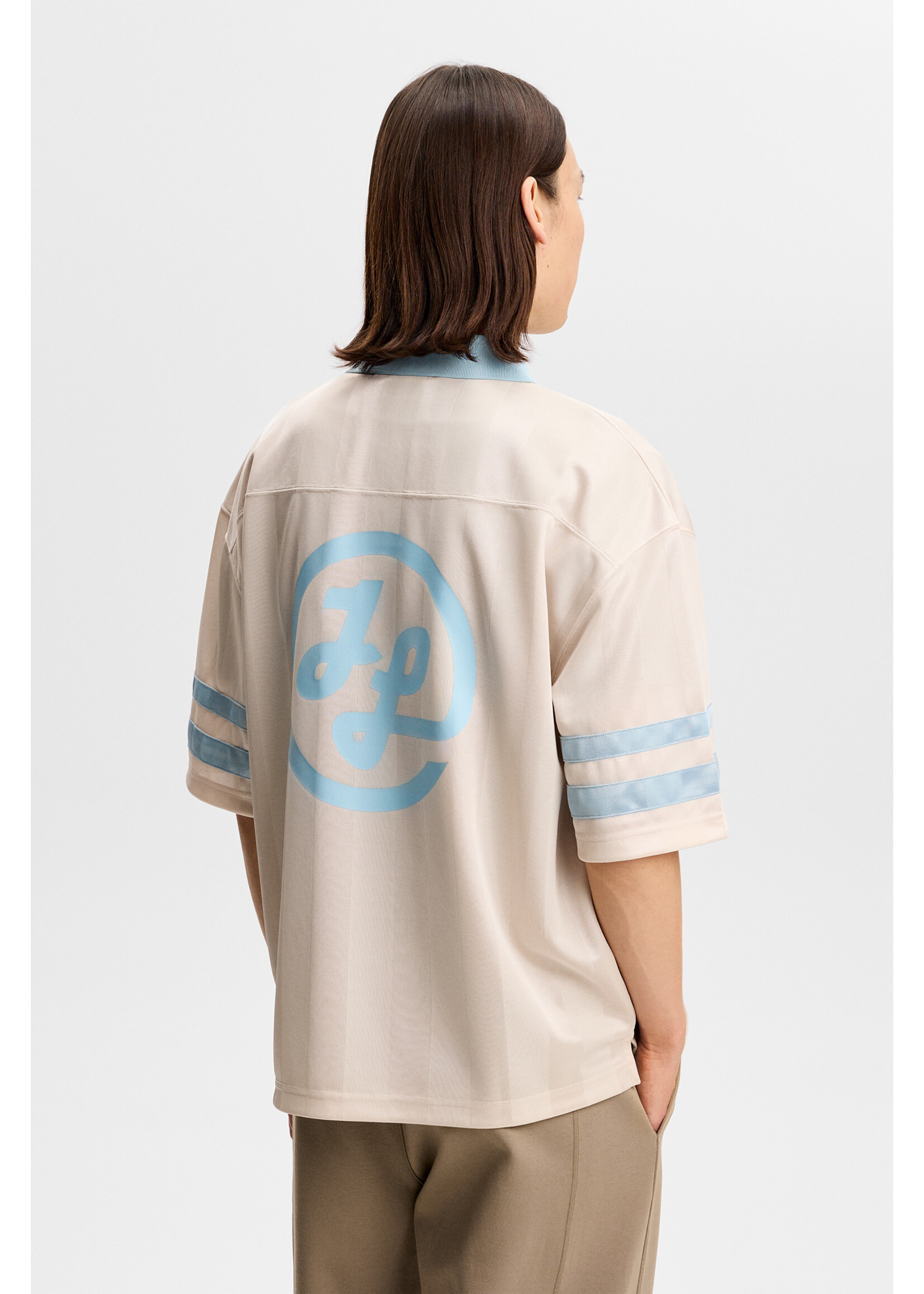 J. Lindeberg Rusty Printed Polo