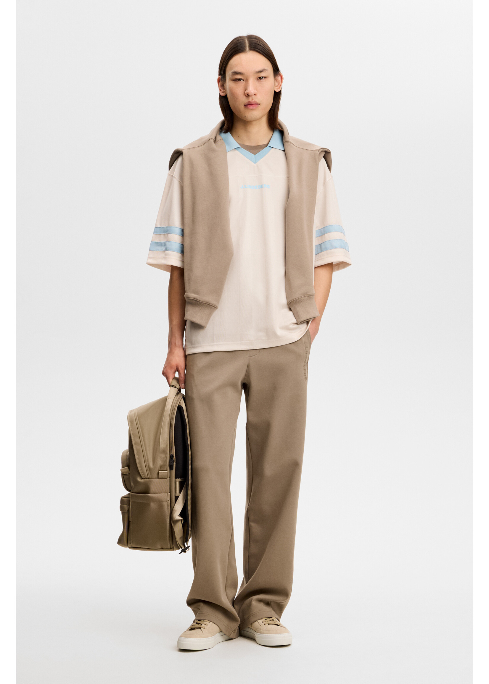 J. Lindeberg Rusty Printed Polo