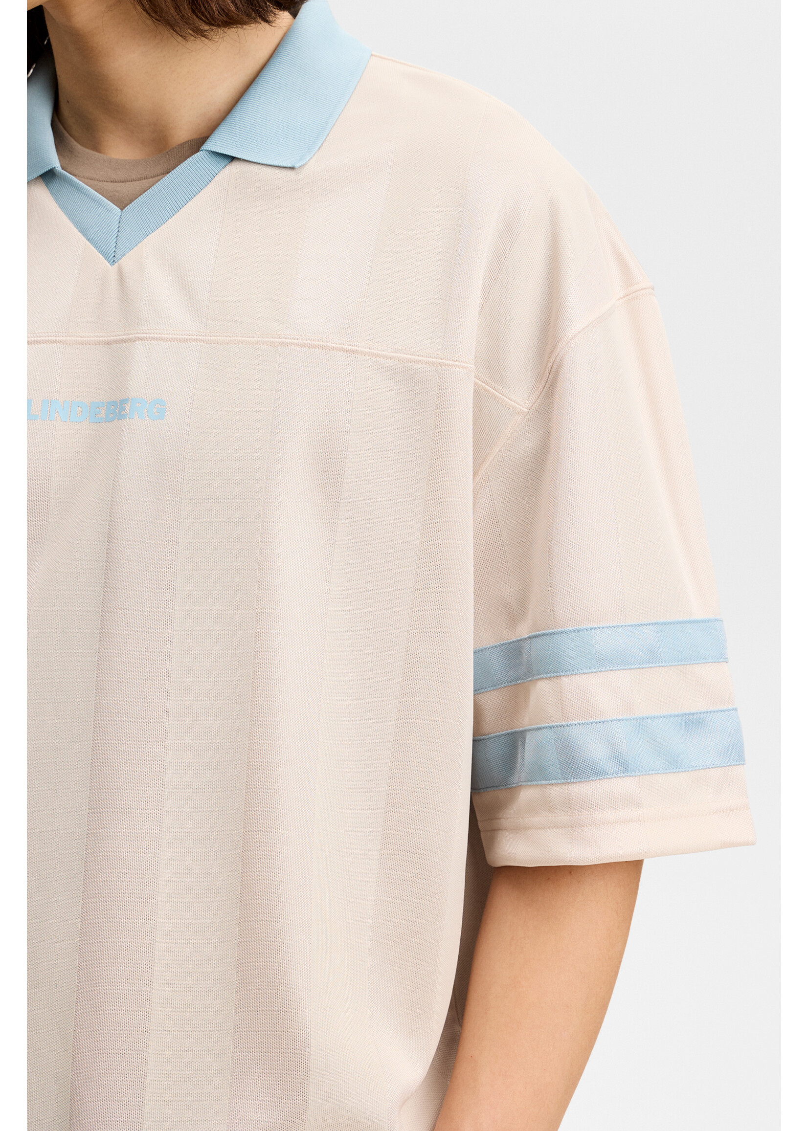 J. Lindeberg Rusty Printed Polo