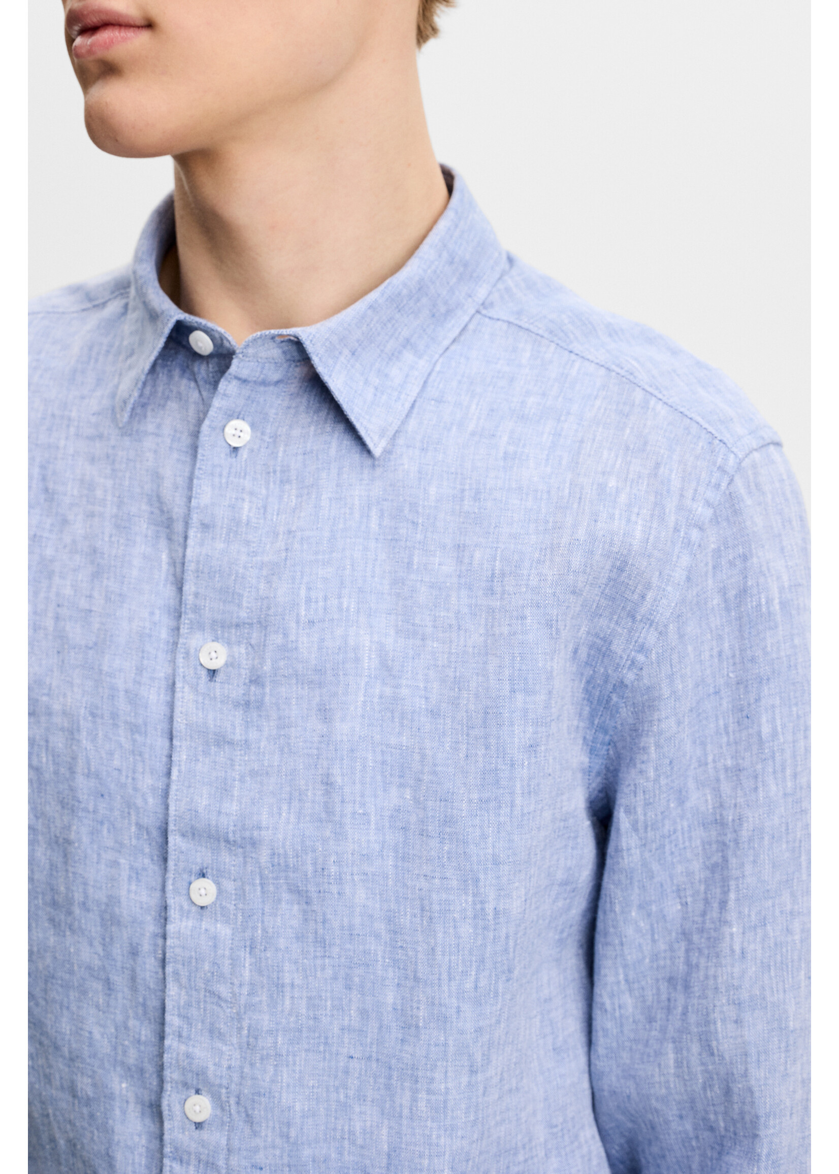 J. Lindeberg Marlon Linen Melange Shirt