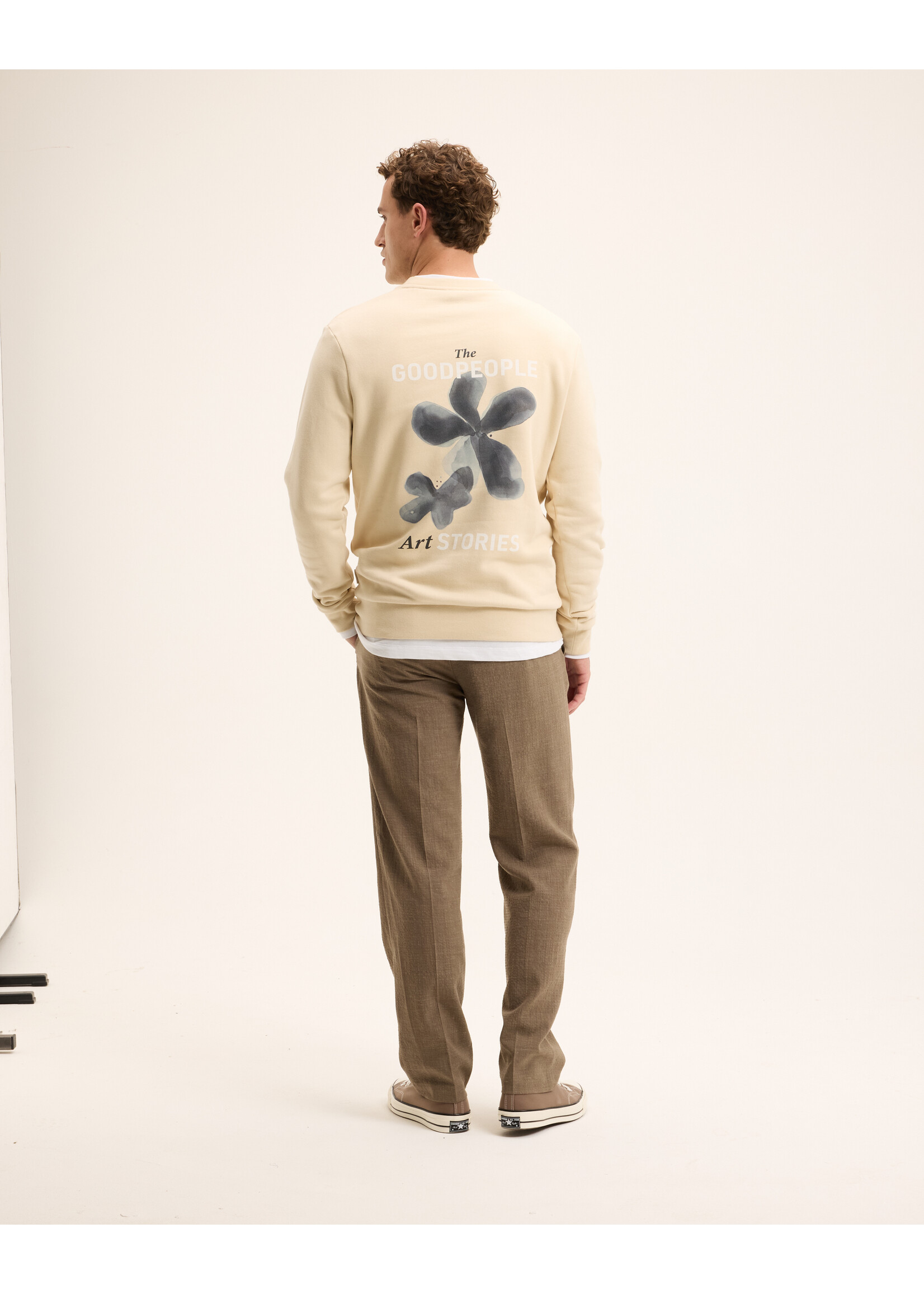 The GoodPeople Lito Artwork Sweater