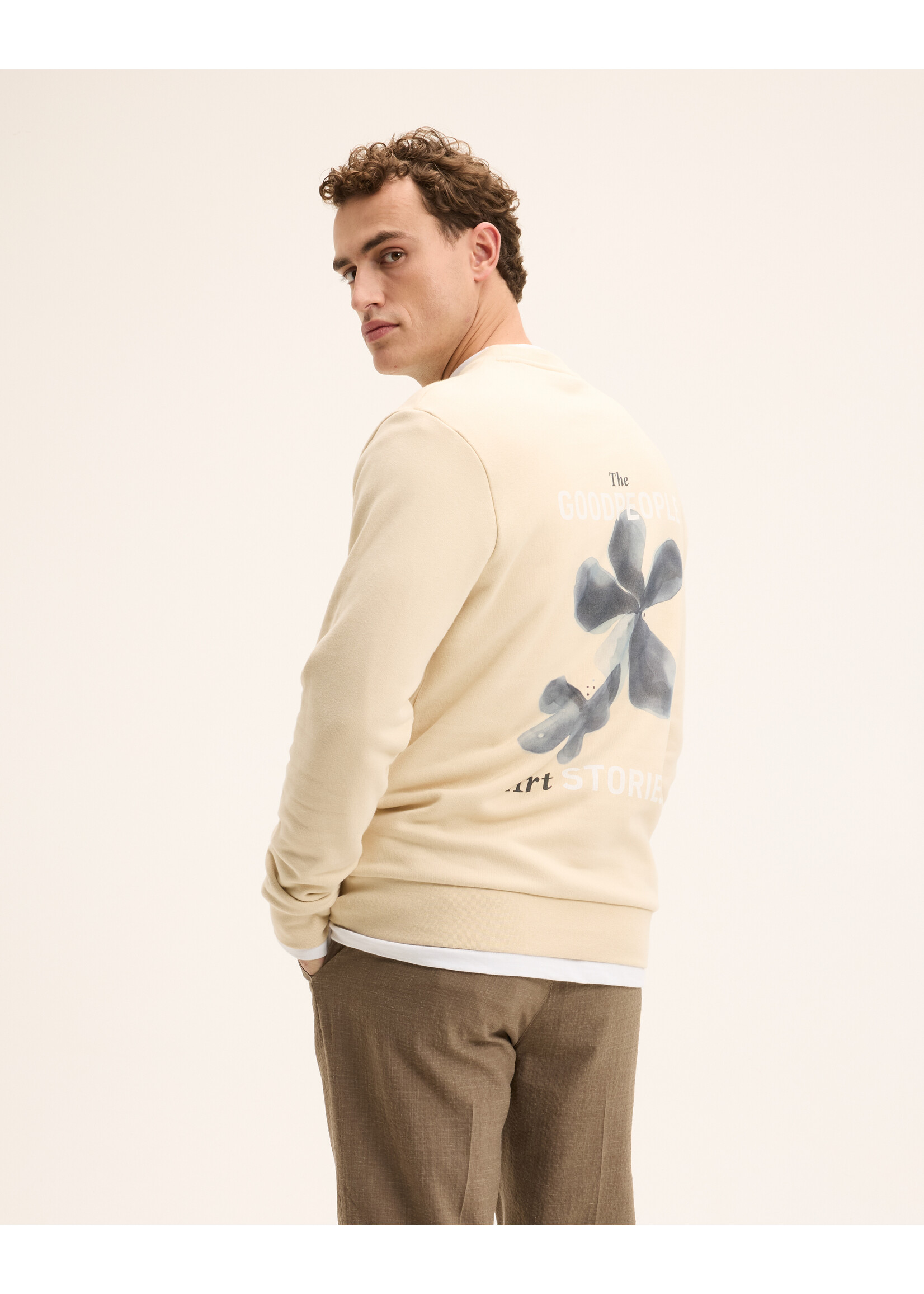 The GoodPeople Lito Artwork Sweater