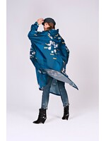 Rainkiss Japanese Blossom - Rain Poncho