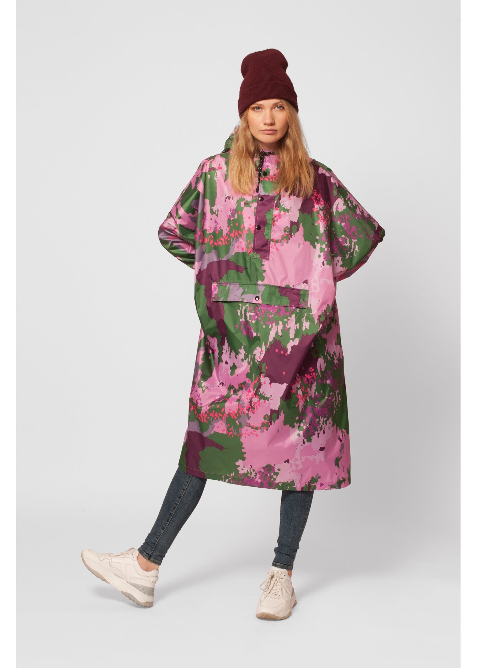 Rainkiss Digi Spring Camo - Rain Poncho