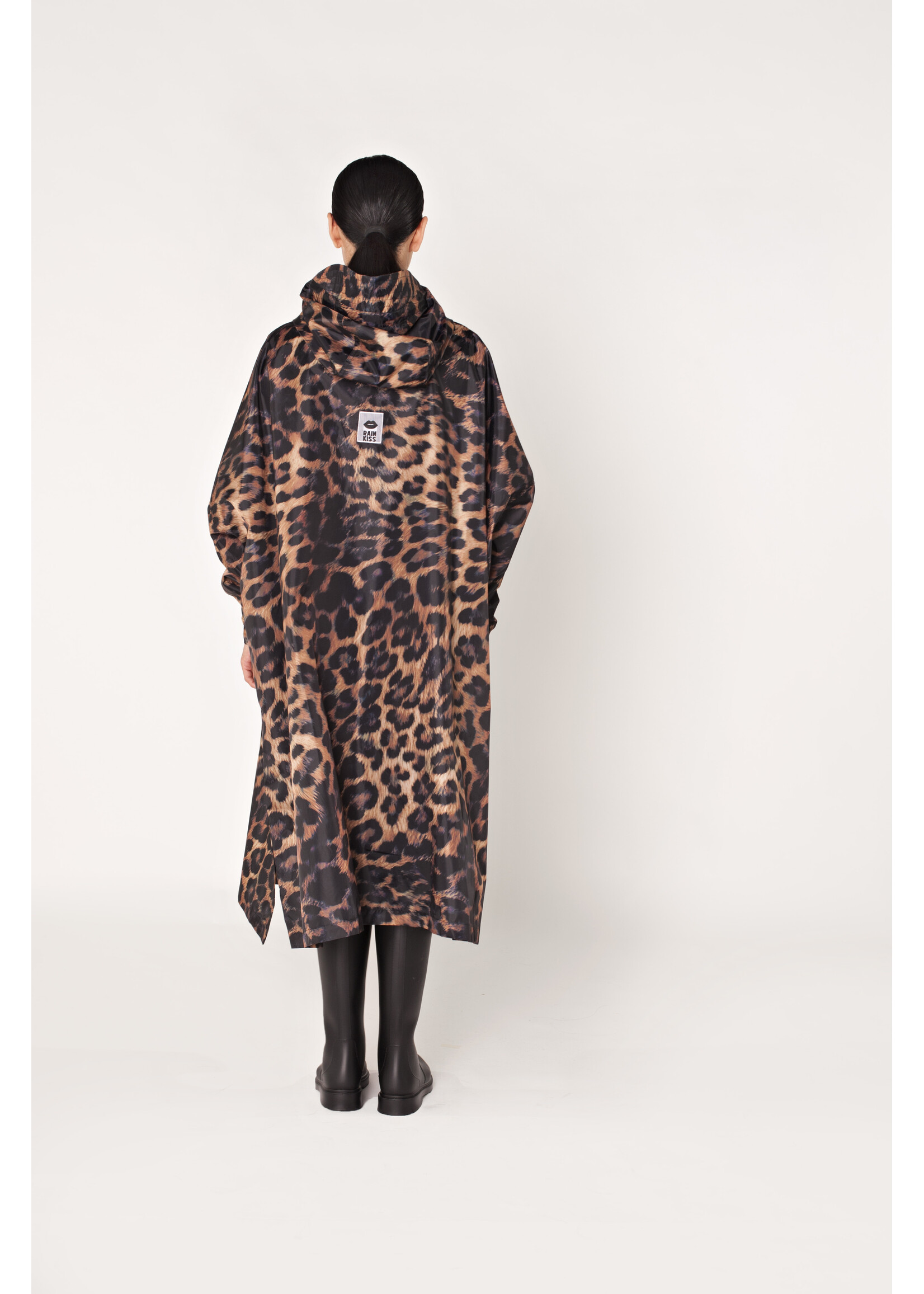 Rainkiss Dark Leopard - Rain Poncho