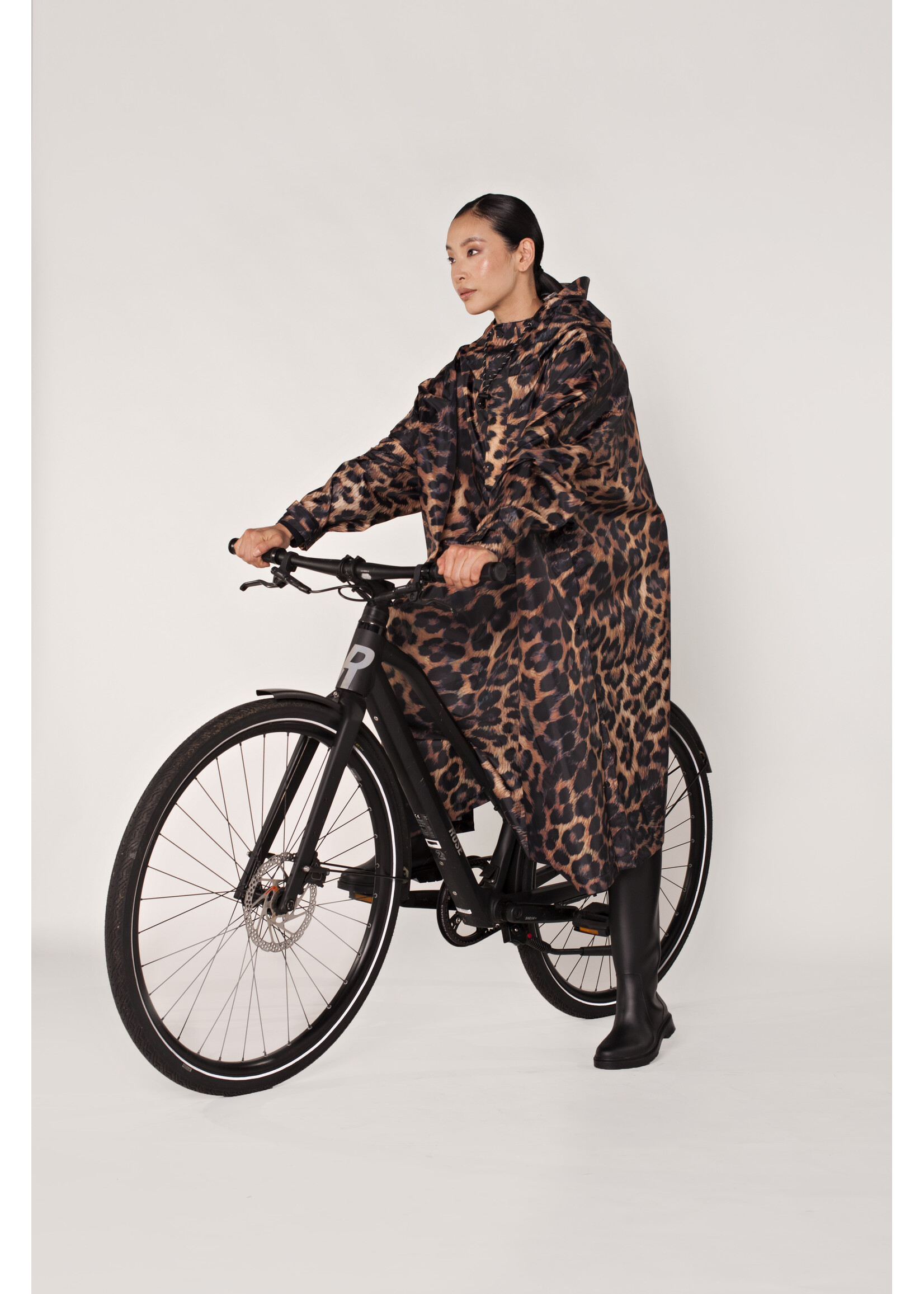 Rainkiss Dark Leopard - Rain Poncho