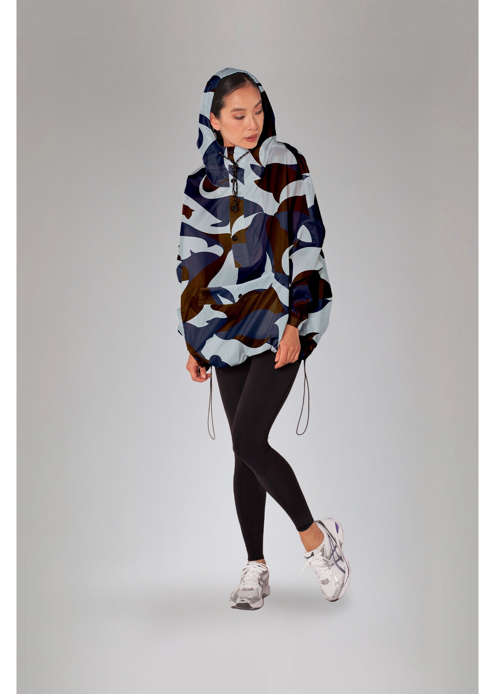 Rainkiss Malika Favre 'Animo Midnight' Anorak