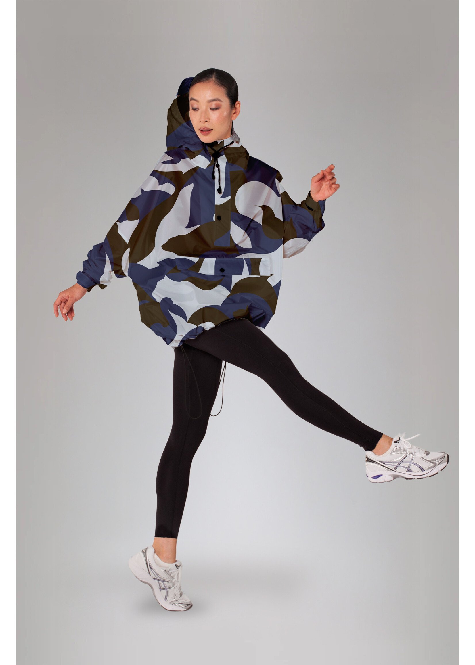 Rainkiss Malika Favre 'Animo Midnight' Anorak