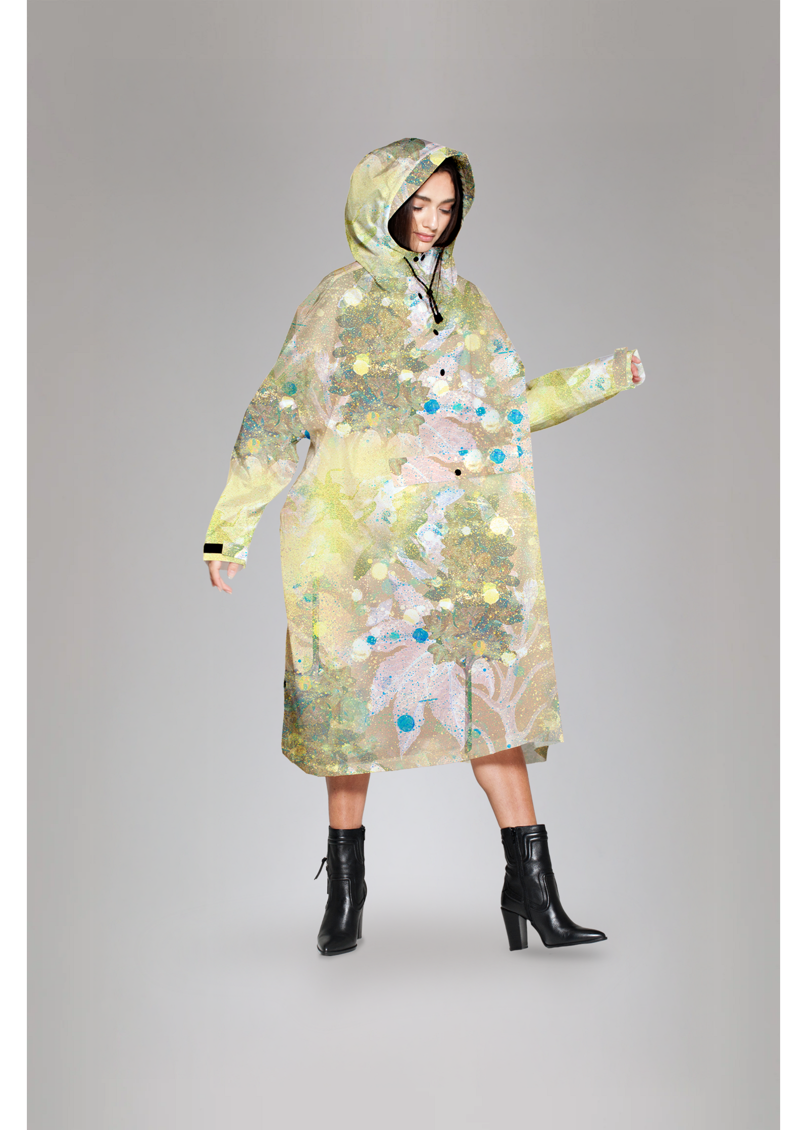Rainkiss Flora - Rain Poncho