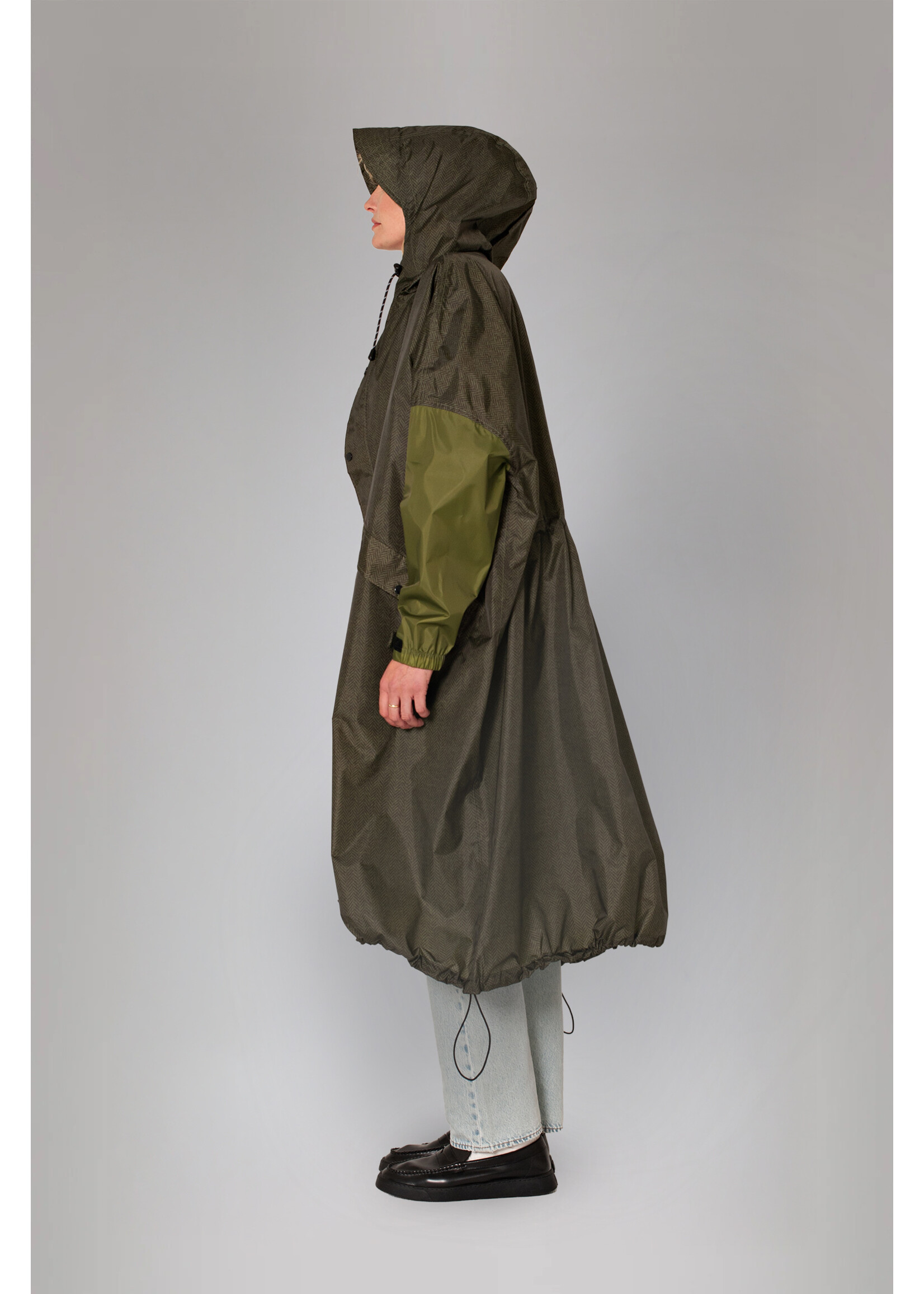 Rainkiss Herringbone - Rain Coat