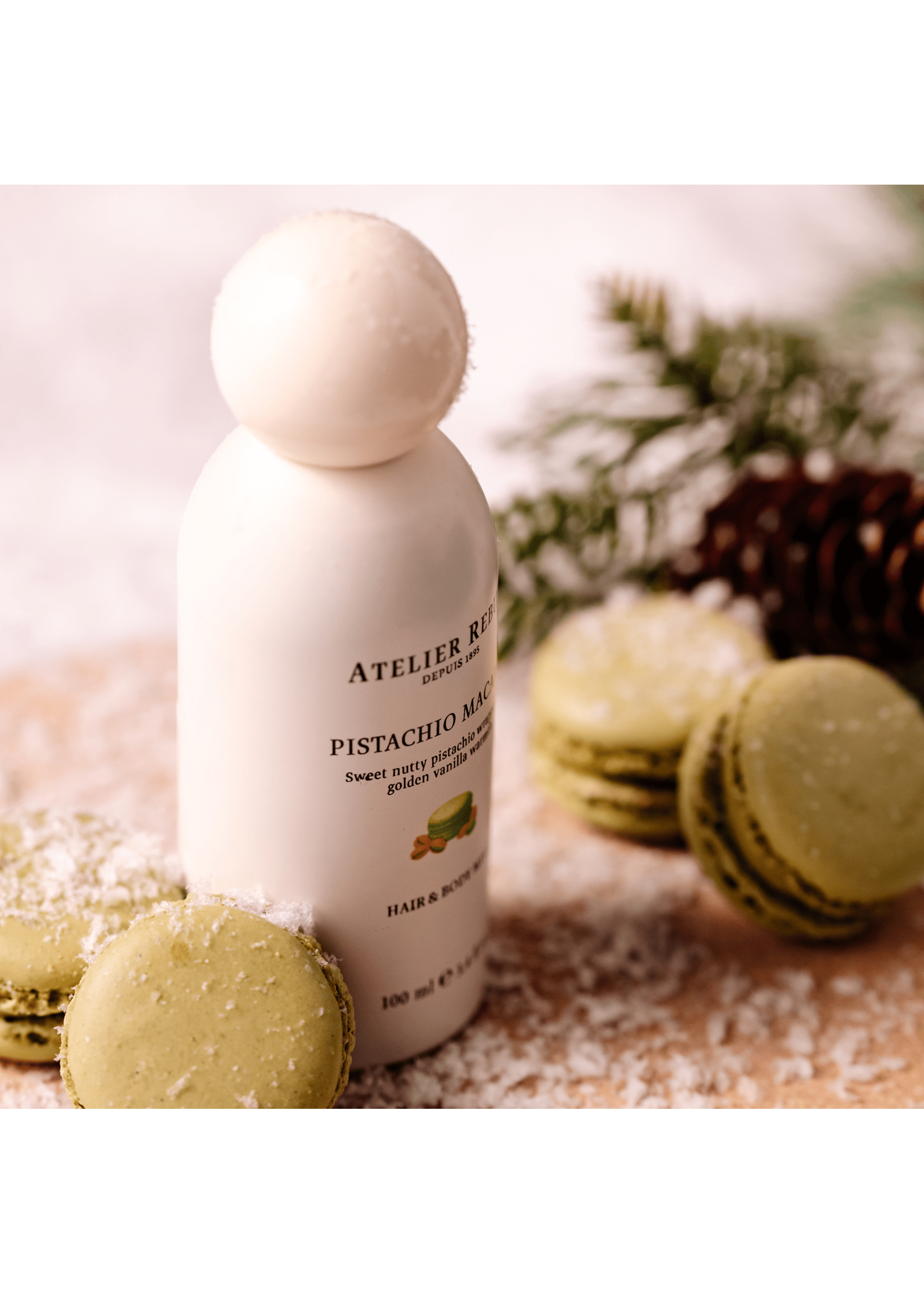 Atelier Rebul Pistachio Macaron Hair & Body Mist 100ml