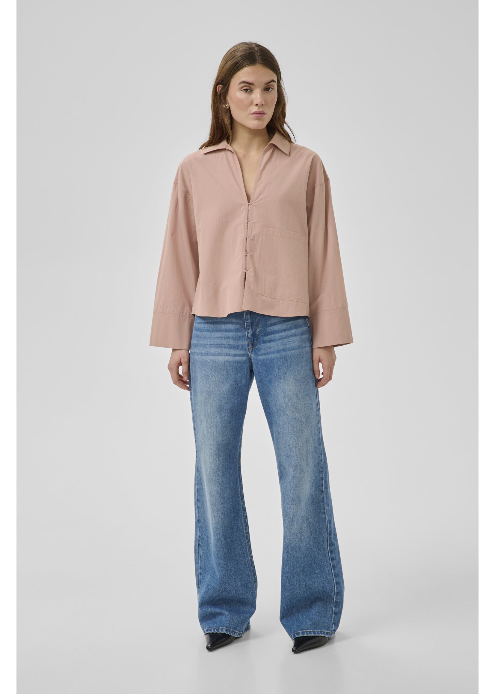 My Essential Wardrobe MWSunna Boxy Short Shirt