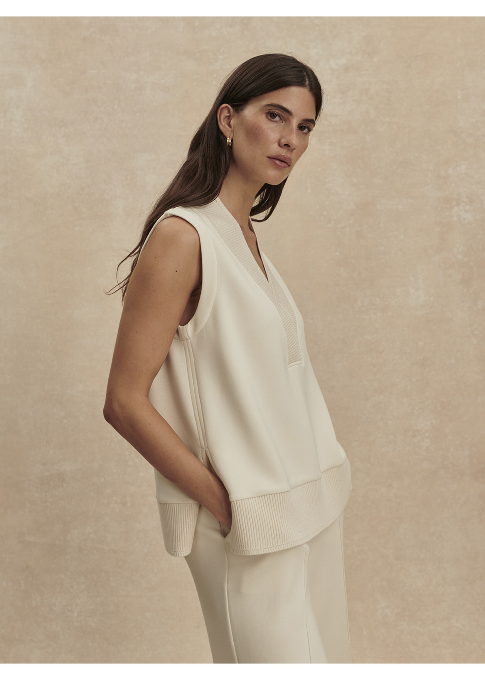 Varley Freida V Neck Tank