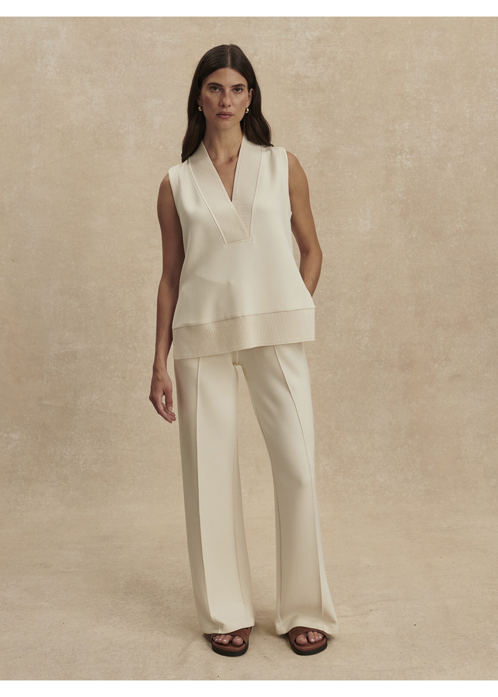 Varley Freida V Neck Tank