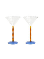 &Klevering Coupe Perle Amber - Set of 2