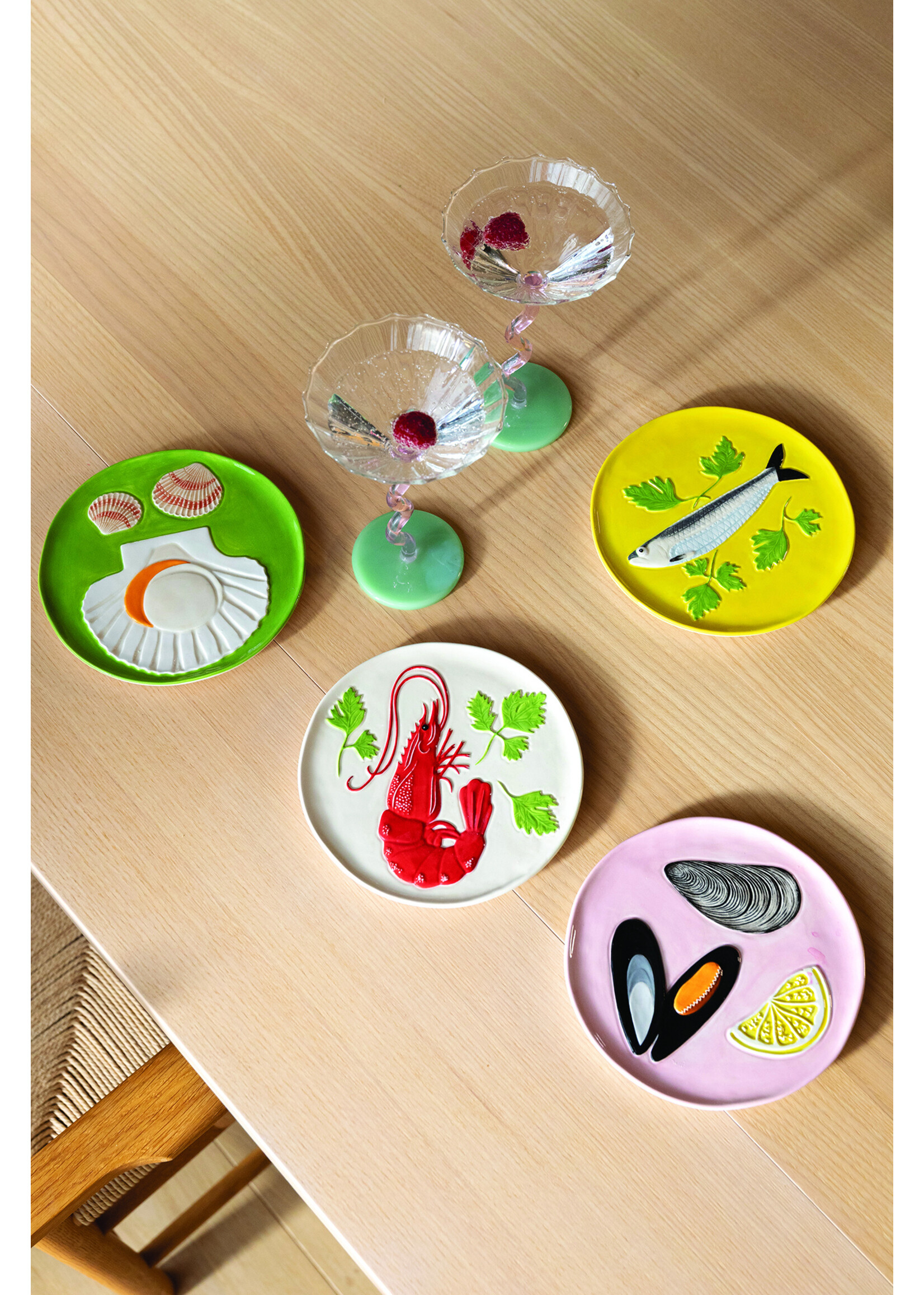&Klevering Plate de la Mer - Set of 4