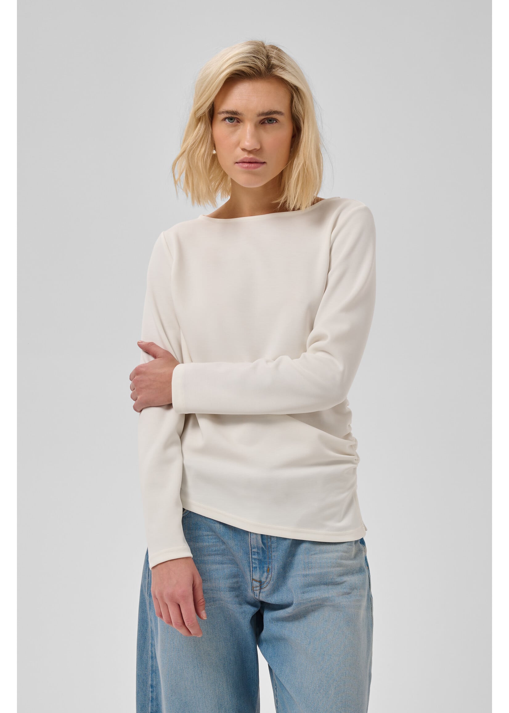My Essential Wardrobe MWHelle Asymmetric Blouse