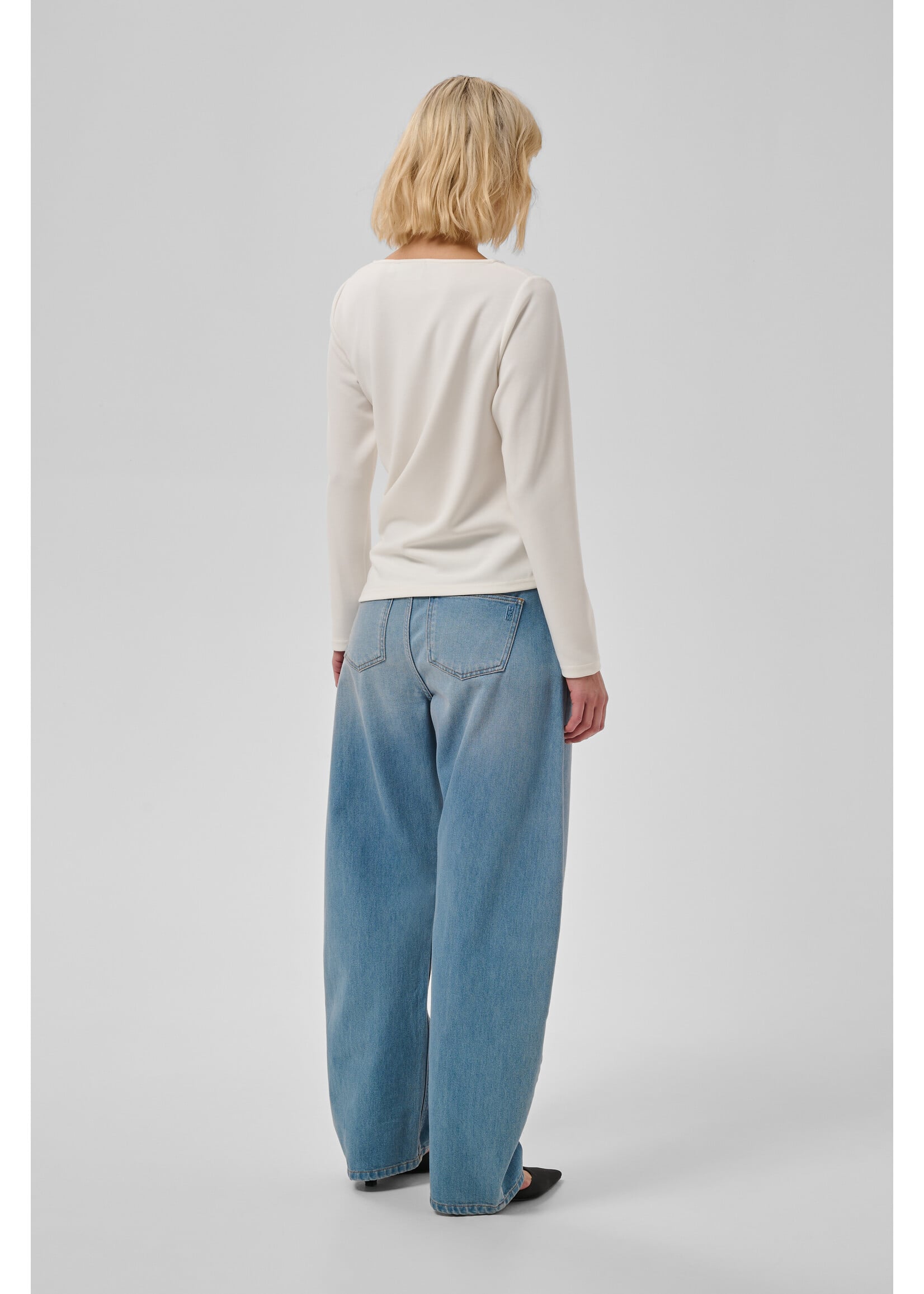 My Essential Wardrobe MWHelle Asymmetric Blouse