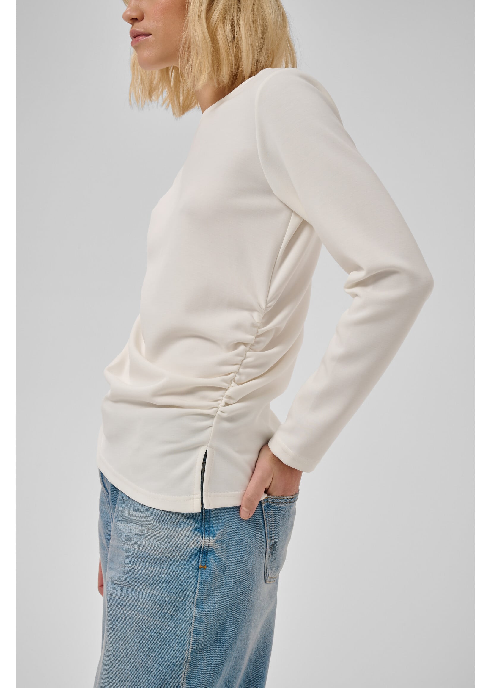 My Essential Wardrobe MWHelle Asymmetric Blouse