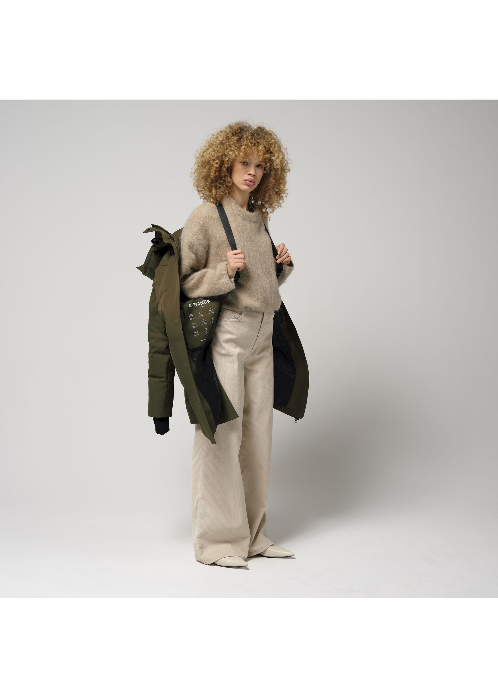 Gofranck Eye Waterproof Puffer