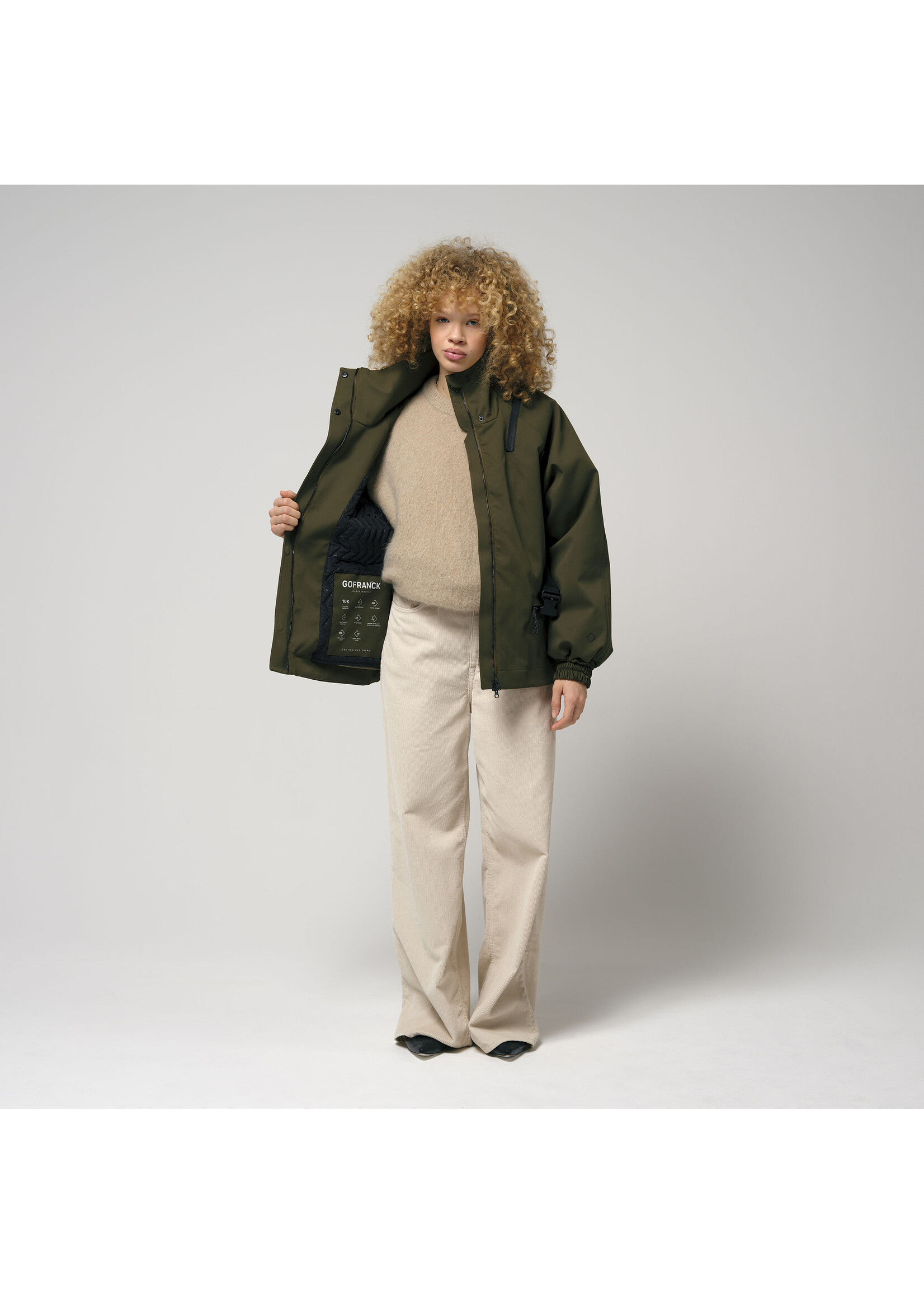 Gofranck Indra Short Cinched Jacket