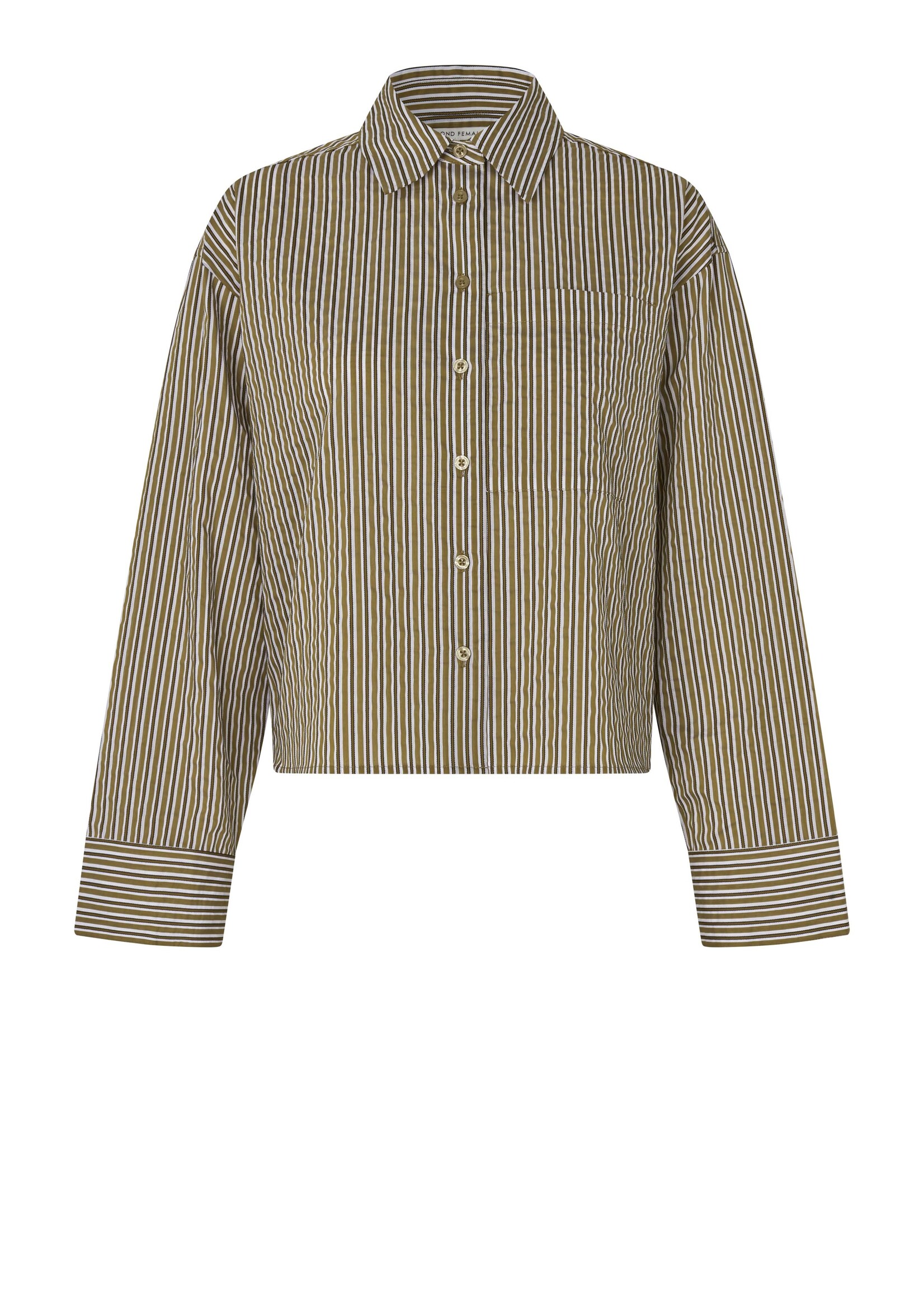 Second Female Vena Cropped Shirt