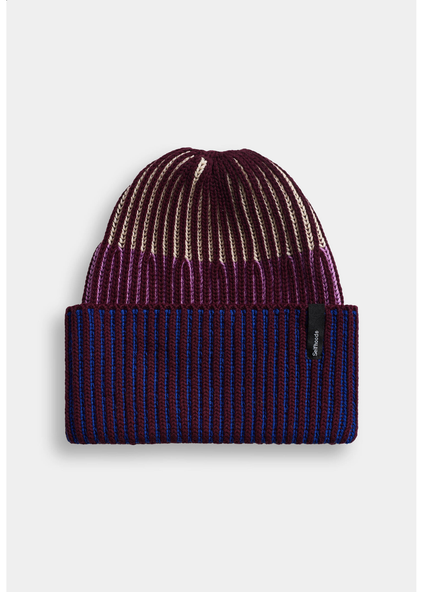 Selfhood 99023 Rib Block Beanie