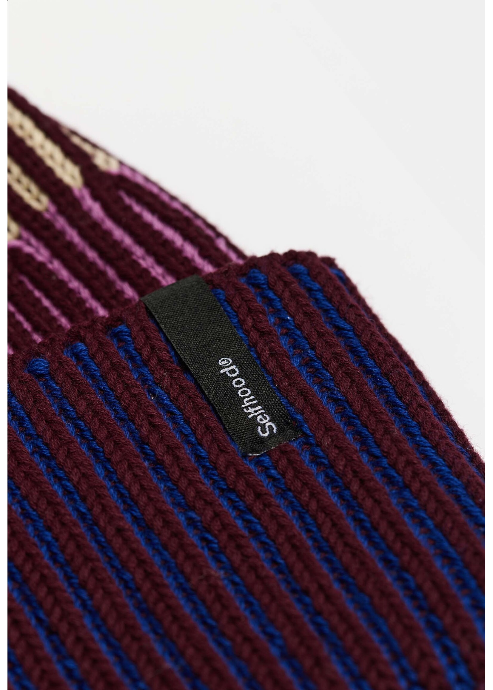 Selfhood 99023 Rib Block Beanie