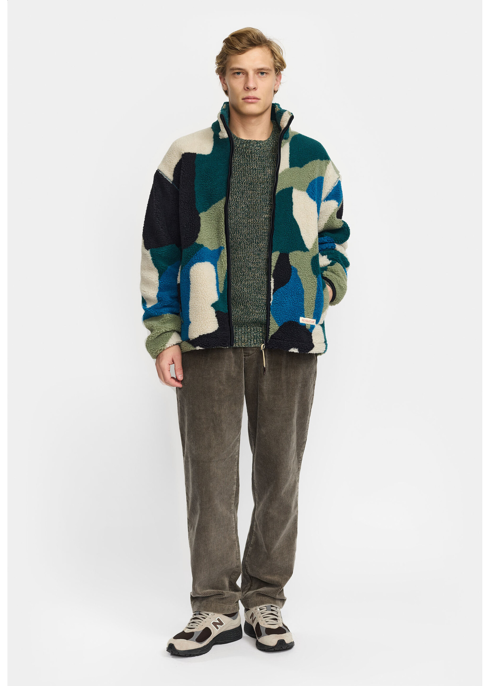 Revolution 7026 Printed Teddy Jacket