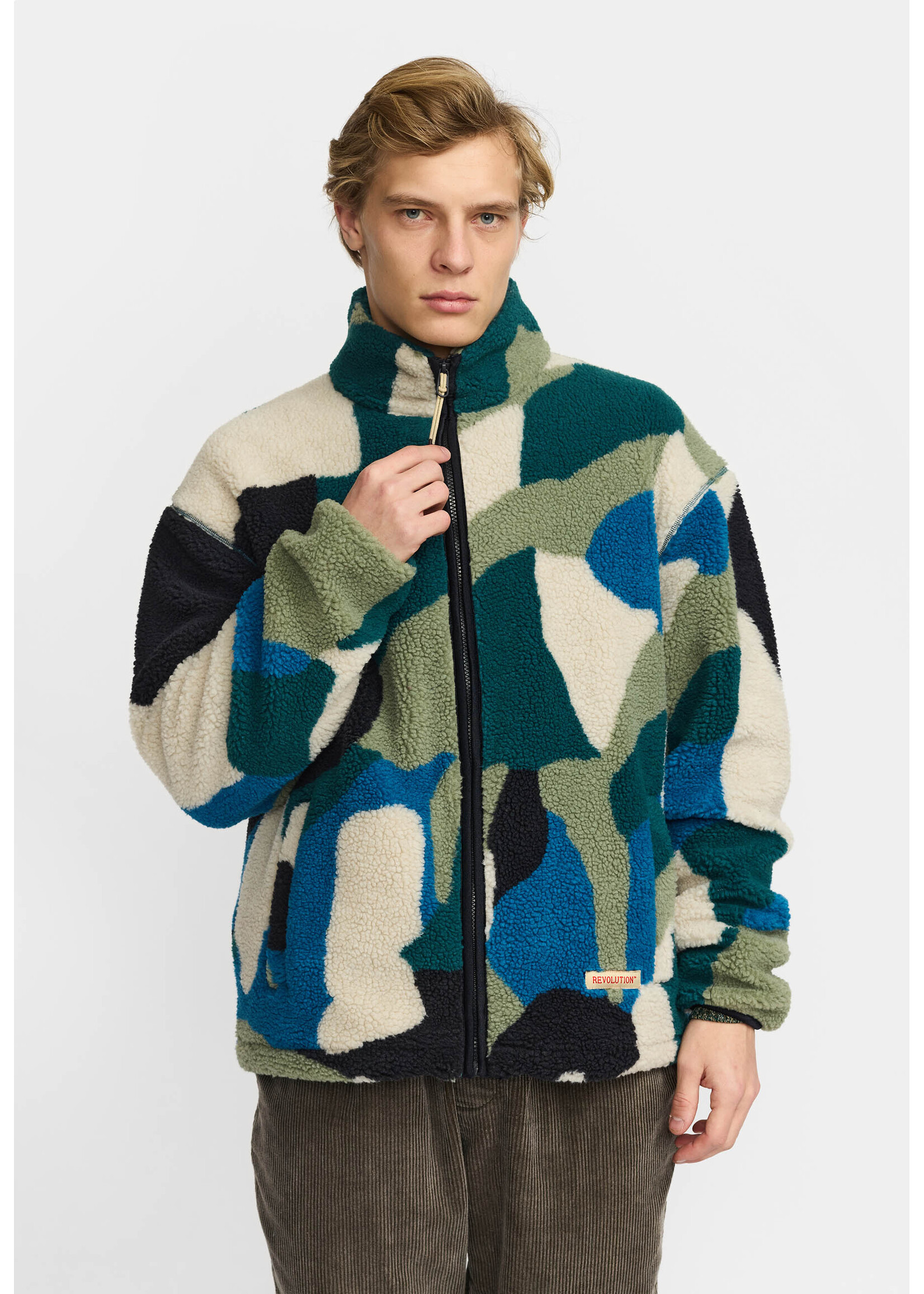 Revolution 7026 Printed Teddy Jacket