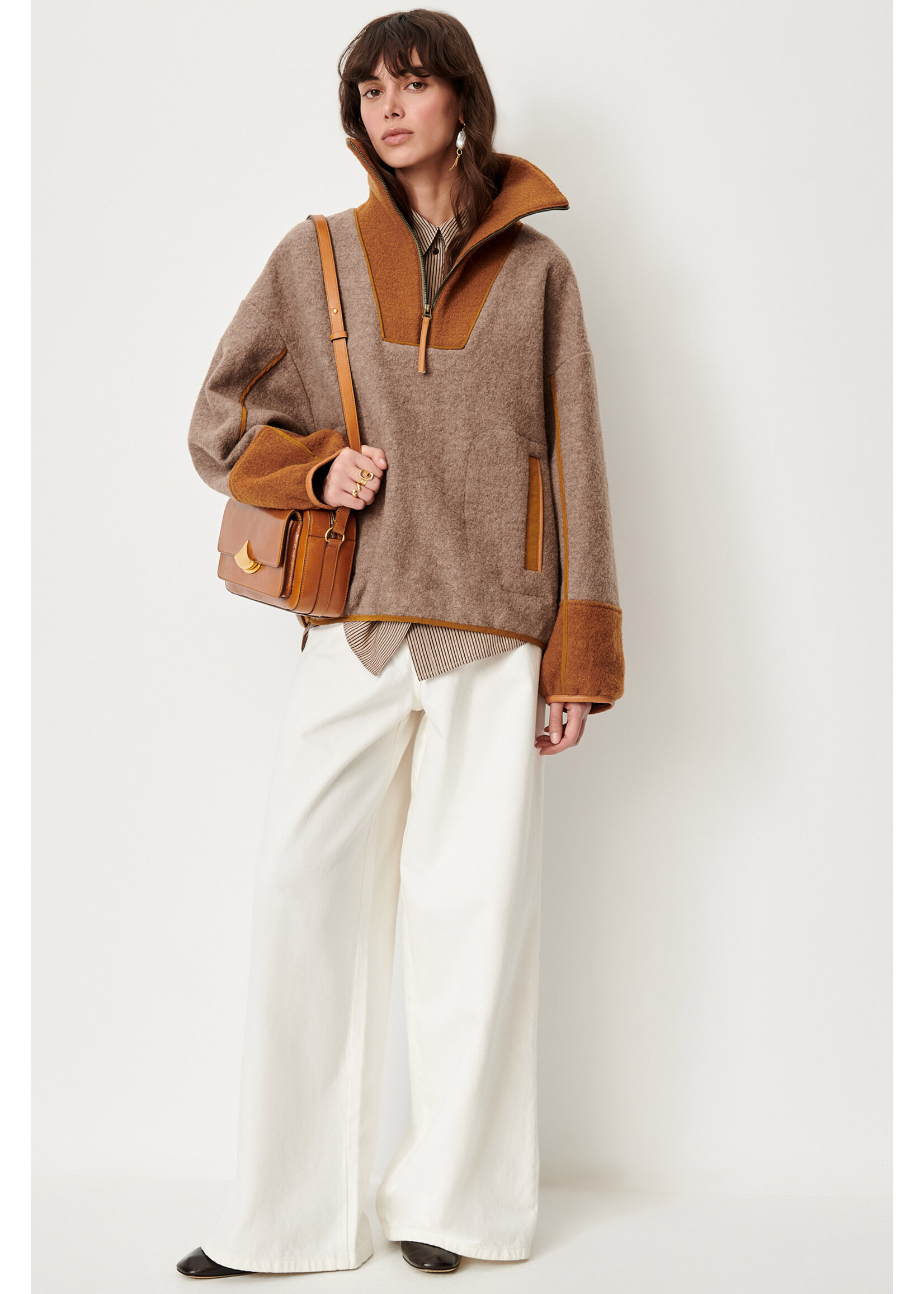 Sessun Costwelle Pea Jacket Sweat