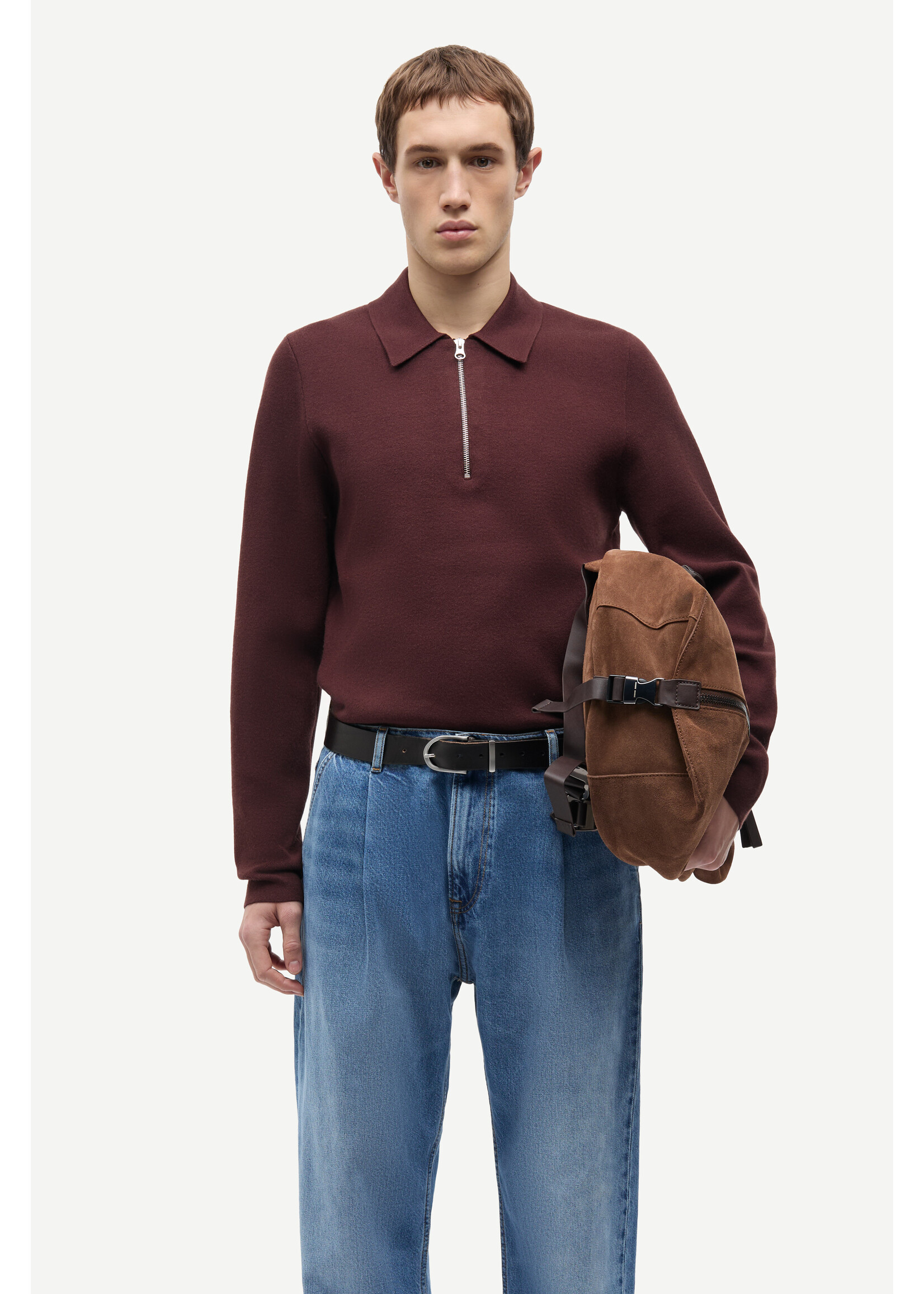 Samsoe & Samsoe Guna half zip 10490