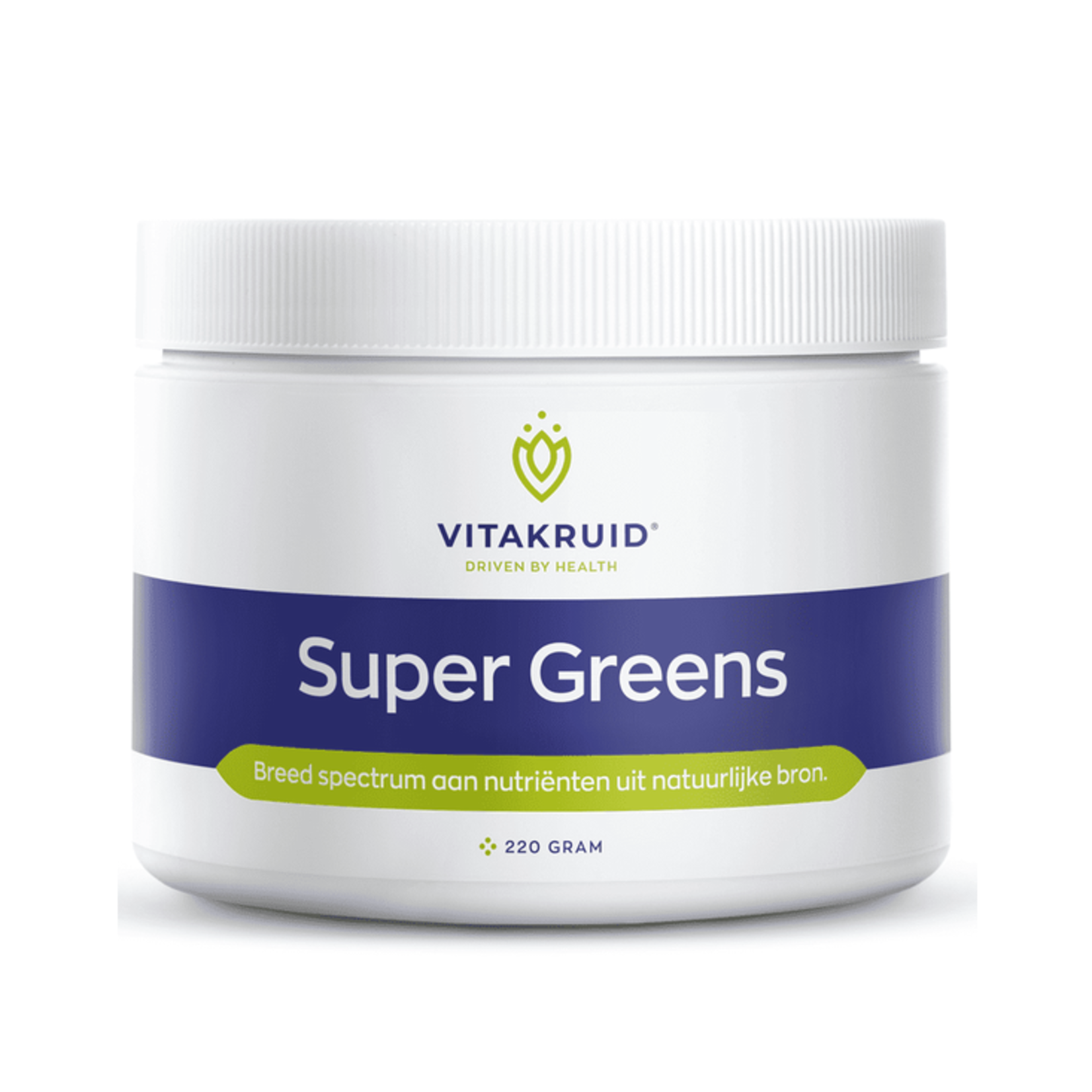 Vitakruid Super Greens Poeder 220 gram