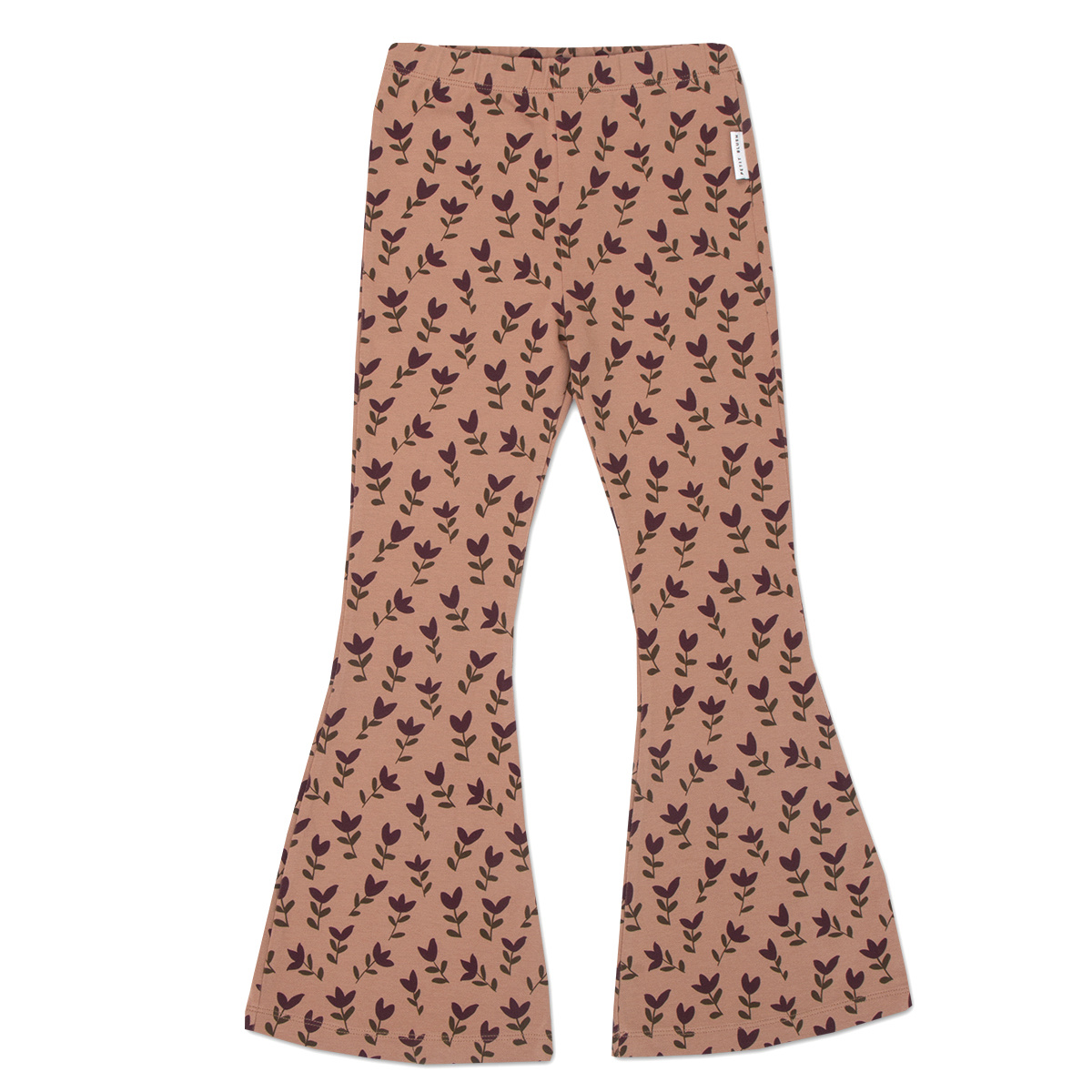 Bowie Flared Pants | Love Flower AOP 