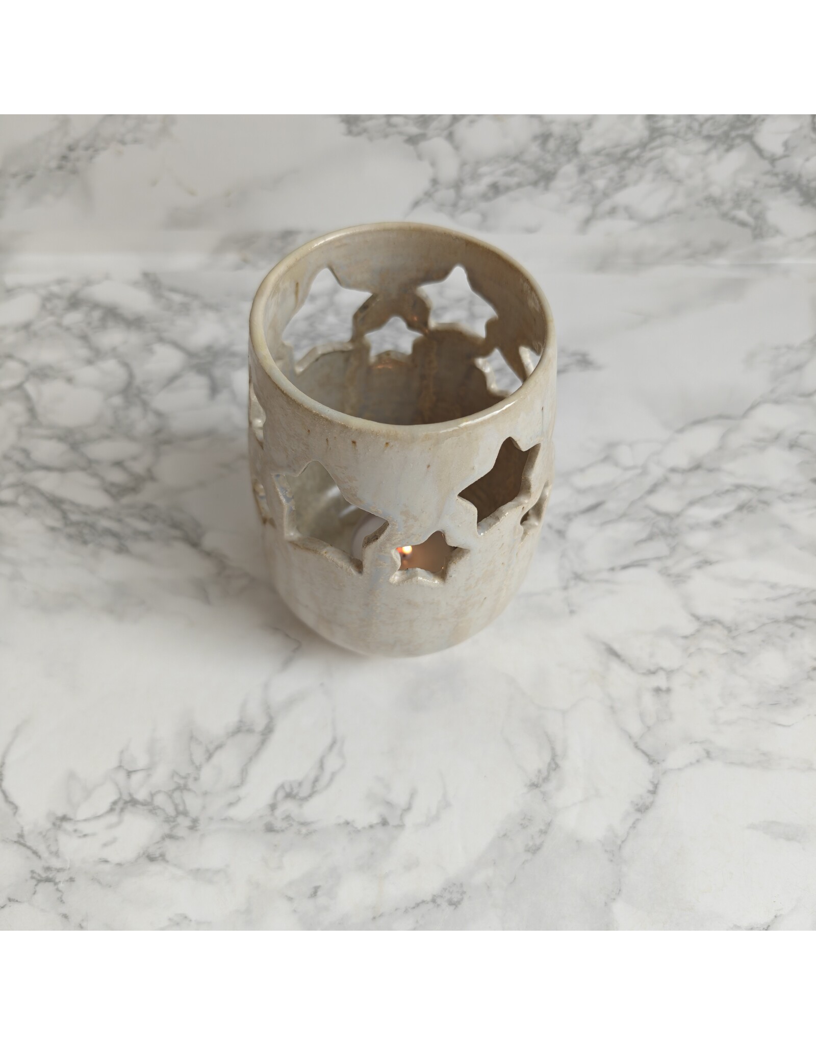 Bina Handmade Windlicht met sterren