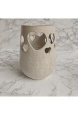 Bina Handmade Windlicht met hartjes