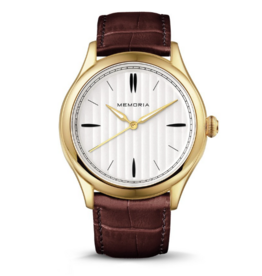 Memoria gedenkhorloge Lux Gold