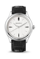 Memoria gedenkhorloge met zilveren wijzerplaat en bandje naar keuze - Copy - Copy
