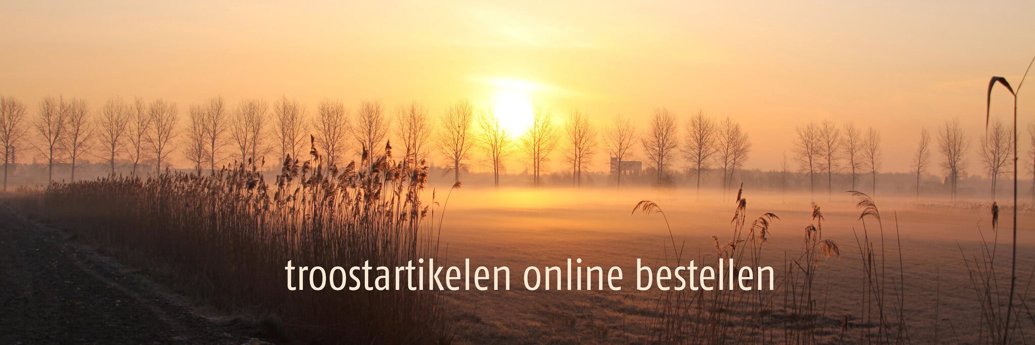 Troostartikelen online bestellen