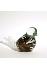 mini urne kristalglas - vogels