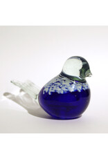 mini urne kristalglas - vogels