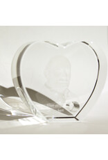 Fotoblok hart met 3D foto
