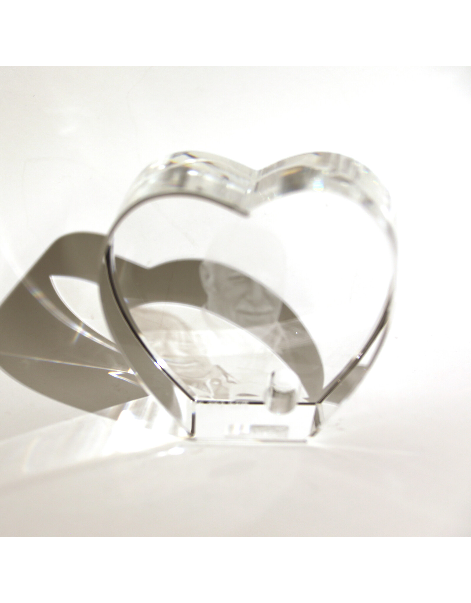 Fotoblok hart met 3D foto