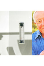 fotoblok plexiglas met twee compartimenten voor ashouders