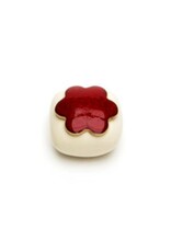 Eterna koestersteen small - wit en rood