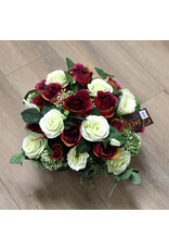 Image Floral Zijden bloemenvaasje paars 1 | medium