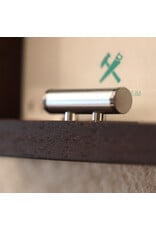 Askader 10,5x10,5 cm | donkerbruin