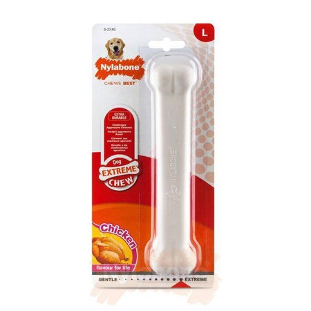 Nylabone Power Chew Kip Kluif maat L