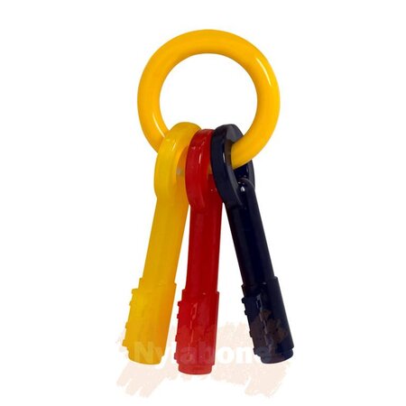 Nylabone Puppy Teething Keys maat M